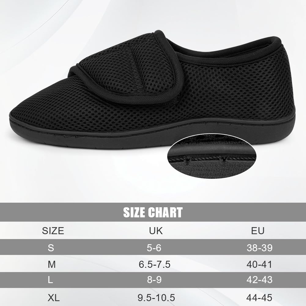 HOTUT | Diabetic Shoes, Orthopedic Shoes with Extra Wide Fit