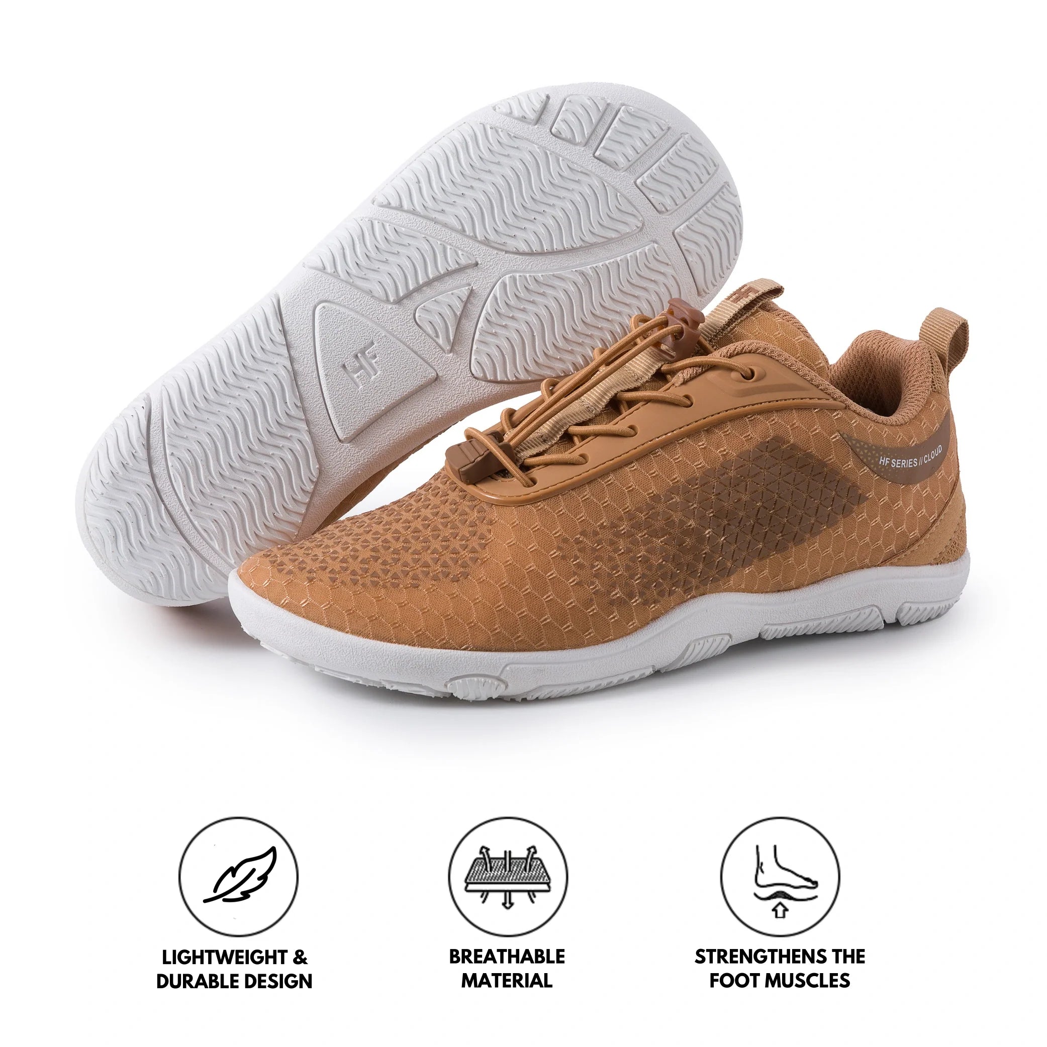 Clyde - Ergonomic & Supportive Barefoot Shoes (Unisex)