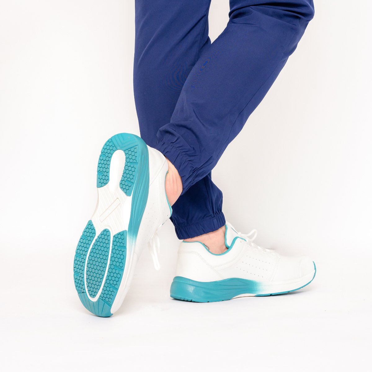 Izy | Stride Cushion Shoes - Turquoise