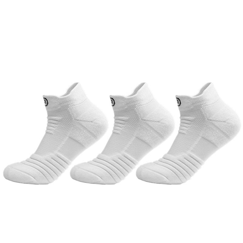 Ankle | White Breathable Ankle Socks - 3 Pack